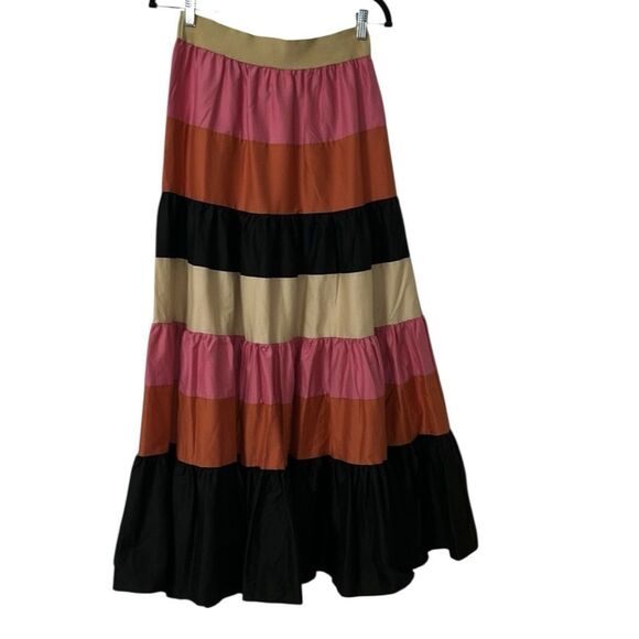 DX Collection Stripe Maxi Multicolor Skirt(Size Small) - Picture 4 of 7